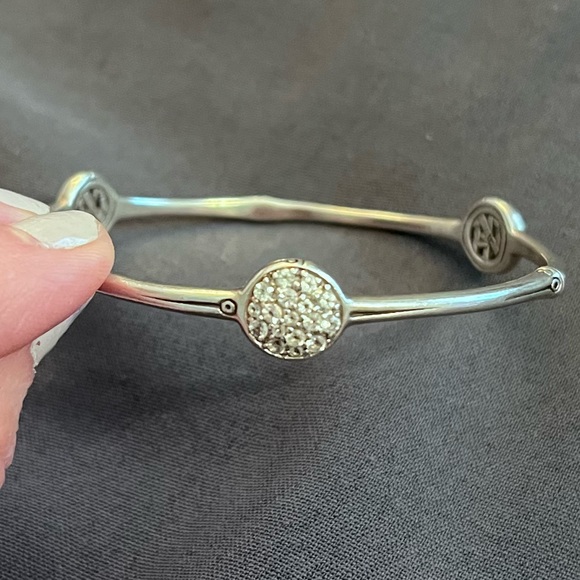 John Hardy White Topaz Bamboo Bracelet - Picture 2 of 3